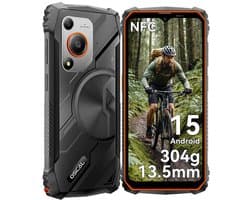 OSCAL MARINE 1 Robuuste Smartphone - 12GB RAM - 128GB ROM - 5100mAh - 6.56 Inch - IP68 Waterdicht - Dual SIM - Android 15 - NFC - Oranje