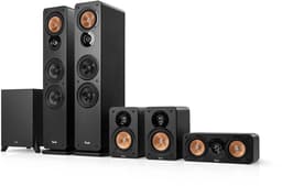Teufel ULTIMA 40 Surround 5.1 home cinema set, 2 vloerstaande speakers, 2 boekenplankspeakers, centerspeaker en subwoofer - zwart — thumbnail 1