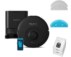 Rowenta X-Plorer Serie 85+ RR87D5 - Robotstofzuiger - Met Dweilfunctie - Inclusief Extra Accessoires - Geschikt voor Alle Vloertypes - Automatisch leegstation