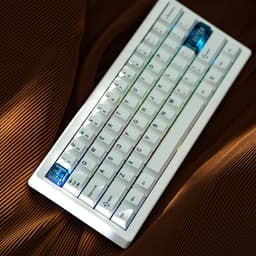 EPOMAKER x Cidoo QK61 V2 - Wit - RGB Licht - Mechanisch Draadloos Toetsenbord - 61% - QWERTY - Gaming Keyboard — thumbnail 5