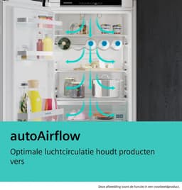 Siemens KI86V5SE1 - Inbouw koelvries combinatie - 178cm — thumbnail 3