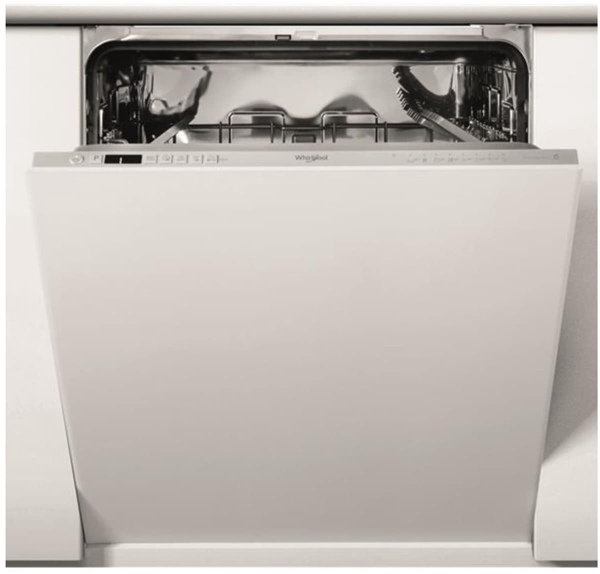 Whirlpool WIC3C33PE - Volledig integreerbare inbouwvaatwasser - 14 couverts - Energielabel D — afbeelding 1