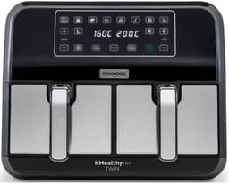 Kenwood HFM20.000MB friteuse Dubbel 8 l Vrijstaand 1700 W Heteluchtfriteuse Zwart — thumbnail 1