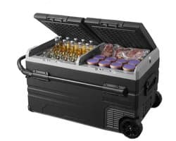 Draagbare Autokoelkast – Koelbox – Mobiele Koelkast – Camping Koelbox – Mini Frigo - 115L – Instelbare Temperatuur – Stil Geluid