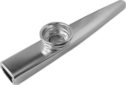 VG Kazoo muziekinstrument | zilverkleurig — thumbnail 2