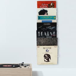 Lp vinyl platen opbergrek - wandrek opbergen lp vinyl platen of tijdschriften kranten — thumbnail 5