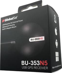 GlobalSat BU353S4, GPS-ontvanger met USB-aansluiting en magnetische bevestiging, waterbestendig — thumbnail 5