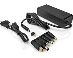 Laptop adapter - Universeel - 6 pluggen - 5000 mA - 90 Watt - Allteq