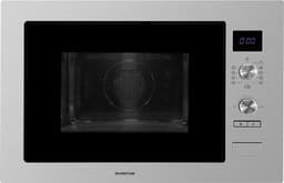 Inventum IMC6032F - Inbouw combi-oven - Hetelucht - Magnetron - Grill - 32 liter - 38 cm hoog - Tot 220 graden - RVS/Zwart — thumbnail 2