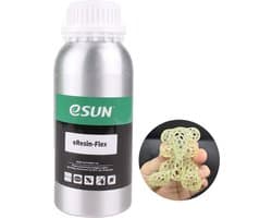 eSun - eResin Flex, Transparent Yellow - 0.5kg