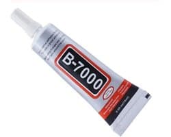 Professionele set van 2 tubes B-7000 lijm - Multifunctionele industriële lijm - Semi vloeibaar - Reparatie lijm voor PC, smartphone, laptop, tablet en computer - Universeel