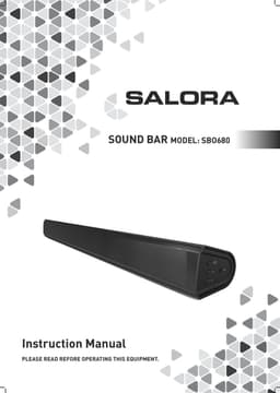 Salora SBO680 soundbar — thumbnail 2