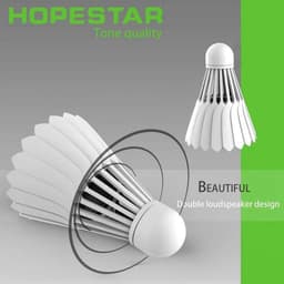 Hopestar T1 Wit Mini Bluetooth Speaker Badminton Vorm Draadloze Luidsprekers Draagbare Sport Stereo Bass Bluetooth Speaker Sound Box — thumbnail 4