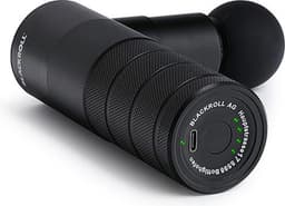 BLACKROLL® FASCIA GUN – Professioneel draadloos massagepistool – 4 opzetstukken & 4 snelheden – Voor spierherstel & diepe fascia-massage – Zwart — thumbnail 2