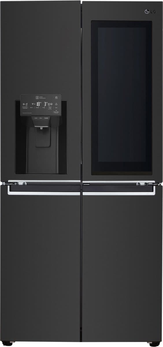 LG GMX844MCKV Amerikaanse Koelkast met InstaView™ Door-in-Door™ - Smal design - 508L inhoud - DoorCooling+™ - Total No Frost - Inverter Linear Compressor — afbeelding 1