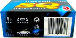 Audio Cassette Tape 3 Pack MAXELL SQ 90  / Uiterst geschikt voor alle opnamedoeleinden / Sealed Blanco Cassettebandjes / Cassettedeck / Walkman / Maxell cassettebandje. — thumbnail 4
