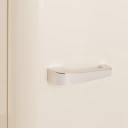 CREATE - Koelkast in retrostijl - Gebroken wit - Handvat Zilver - FRIDGE RETRO 281L — thumbnail 12