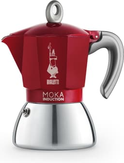 Bialetti Moka Induction - Percolator - Rood - 6 kops — thumbnail 1