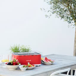 Barbecook Carlo - Tafel BBQ - Houtskool BBQ barbecue - Incl. Draagtas - Chili Pepper - 44 x 33 x 21cm — thumbnail 3