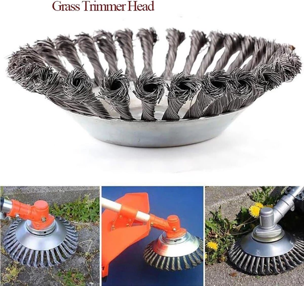 gras trimmer head / head onkruidborstel — afbeelding 1