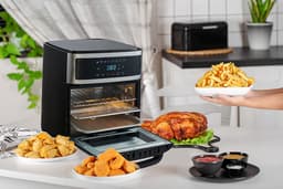 Adler AD 6309 Airfryer Oven - 13L XXL - 2500W - 8-in-1 Functies - Digitaal Touch Display - Inclusief Rotisserie en Accessoires - Zwart — thumbnail 6