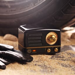 MUZEN OTR Metal - Draagbare FM-radio Bluetooth luidspreker - Zwart — thumbnail 3