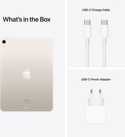 Apple iPad Air (2022) - 10.9 inch - WiFi - 64GB - Wit - 5e generatie — thumbnail 5