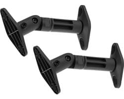 Muurbeugel speaker - Audizio HTS20 - Kantel- en draaibaar - Universeel - Zwart