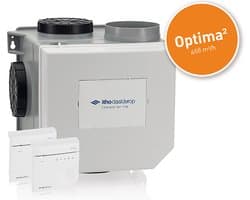 Itho Daalderop 03-00477 - Ventilatiepakket Optima2 CVE-S ECO HE - 468m3/h EU - LET OP, met Perilexstekker!