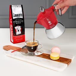 Bialetti Moka Induction - Percolator - Rood - 6 kops — thumbnail 3
