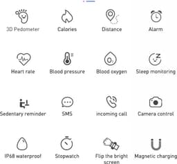 West Watches Model Sand Activity Tracker Stappenteller - Smartband - Sporthorloge Kinderen - Blauw/Paars — thumbnail 3