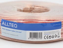 Luidspreker kabel - 2.5mm² - 50 meter - Op rol - Allteq — thumbnail 2