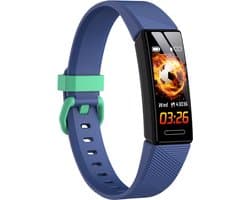 Smartwatch Kinderen - Waterdicht - Hartslag - Slaap Monitor - Blauw