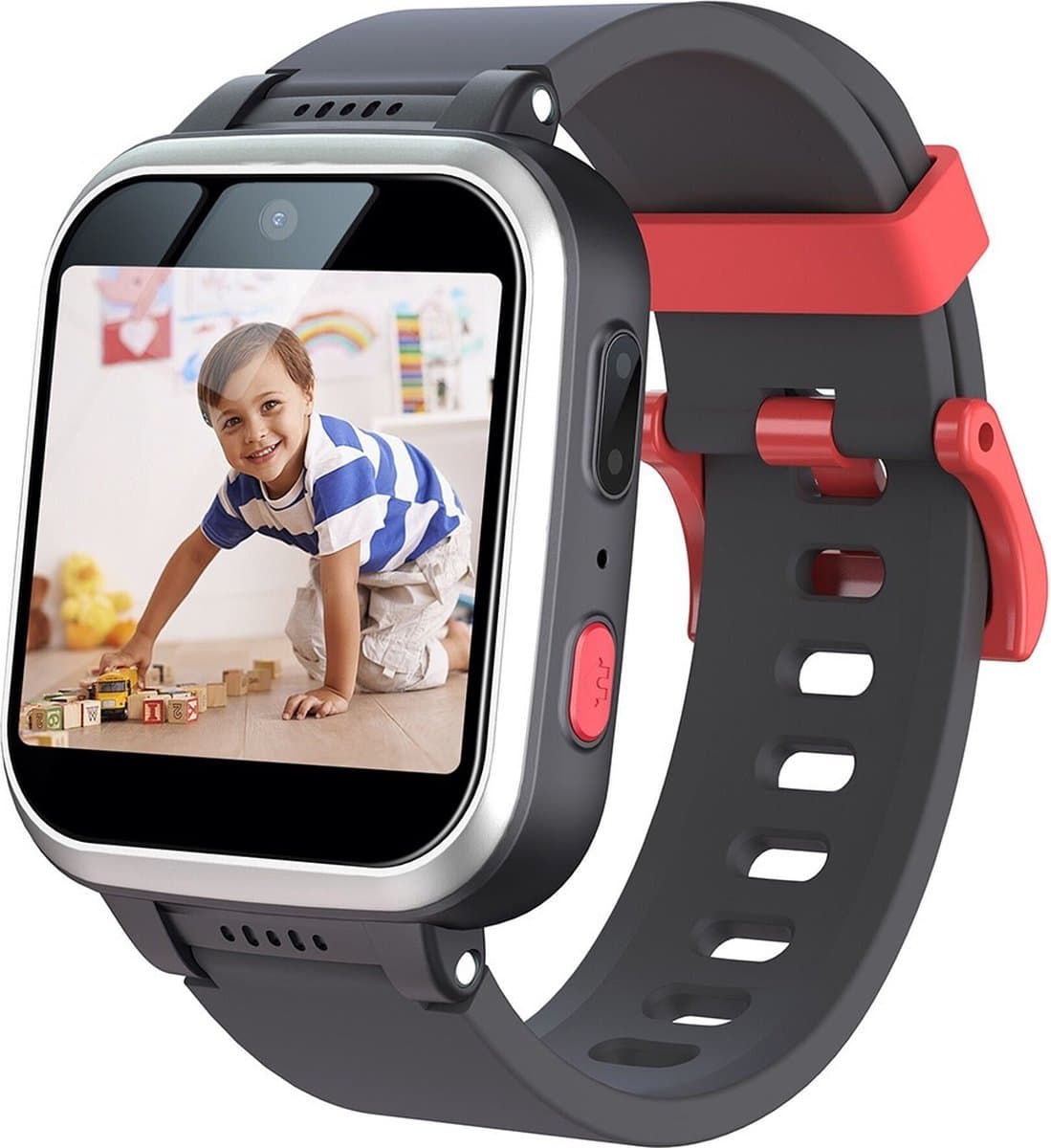 Smartwatch Kinderen - Camera - Games - Zwart — afbeelding 1