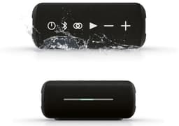 Bluetooth Speaker Luidspreker - Long Broadcast - Zwart - 10 watt- geschikt voor smartphone, mp3 en tablet- bluetoothspeaker- draadloos- draadloze speaker- box- draadloze box — thumbnail 1