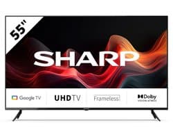 Sharp 55GL4060 - 55 inch - 4K UHD LED TV met Google TV