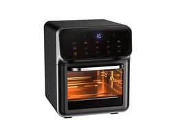 Airfryer - 12L - 11 in 1 - Multifunctionele Elektrische Oven - 1700 Watt - Led Touchscreen - Met Venster - Air Fryer - RVS