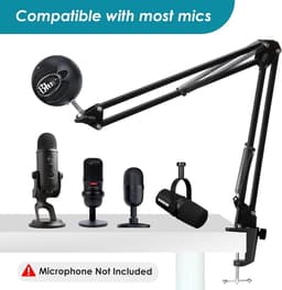 microfoon arm / Microfoon Boom Arm Mic Stand Verstelbare / Microphone Boom Arm Mic Stand Adjustable - microfoon stand — thumbnail 4