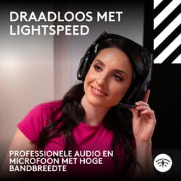 Logitech G Astro A50 Lightspeed - Draadloze Gaming Headset - PlayStation, PC, Nintendo Switch, Xbox - Zwart — thumbnail 2