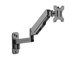 VALUE LCD Monitorarm, wandbevestiging, 5 draaipunten, zwart