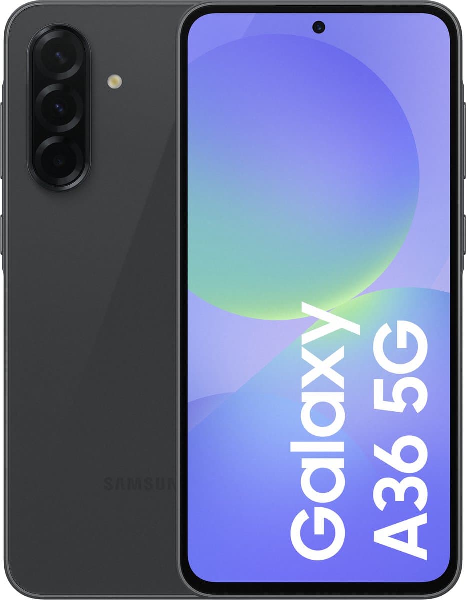Samsung Galaxy A36 5G - 128GB - Awesome Black — afbeelding 1