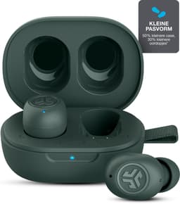 JLab JBuds Mini Draadloze Oordopjes - Bluetooth Oortjes Draadloos - 20 uur Batterijduur - Klein Design - Noise Cancelling Microfoon - Touch Sensoren - Multipoint - Groen — thumbnail 1