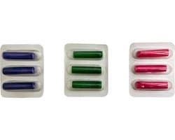 Stofzuiger Luchtverfrisser - Geurstaafjes Bloemen (Jasmijn, Rozen & Lavendel) - set van 9 - 3BMT®