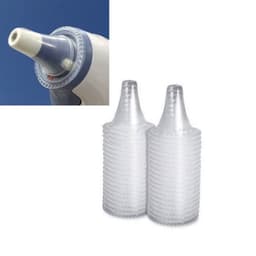 CHPN - Hoesjes geschikt voor Oorthermometer - Geschikt voor Braun thermometer - Kapjes voor thermometer - Hygiene hoesjes - 40 stuks - Transparant — thumbnail 1