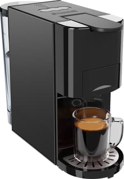 Princess 249454 Multi Capsule Koffiemachine - 4 in 1 - Geschikt voor Nespresso - Dolce Gusto Capsules - Zwart / Zilver — thumbnail 1