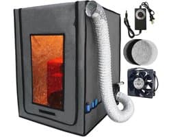 Hars 3D Printerbehuizing met Ventilatiefilter en Snelheidsregeling voor 3D-printers