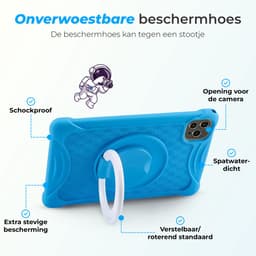 ATouch Combipakket - Kindertablet Tab 10 Plus + Kinderkoptelefoon - 64GB+64SD - Vanaf 3 jaar - Blauw — thumbnail 4