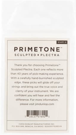 Jim Dunlop Primetone - Plectrums - Semi-Rond Grip - Ultex 1,30 mm - Player's Pack 3 Stuks — thumbnail 4