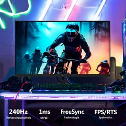 VELTRR® Portable Monitor - Draagbare Scherm - Gaming - Full HD - Zwart — thumbnail 4