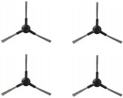 4 x Zijborstel compatibel met Dreame X30 Ultra/L10s Pro Ultra Heat/L10s Ultra Gen 2/Mova S10/E30 Ultra - Hoogwaardige vervanging